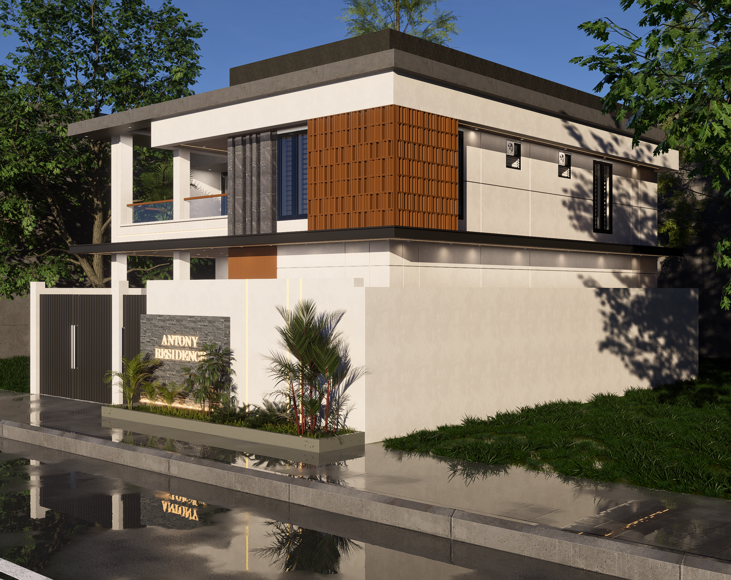 THE CONTEMPORARY LOUVERED VILLA - View 2