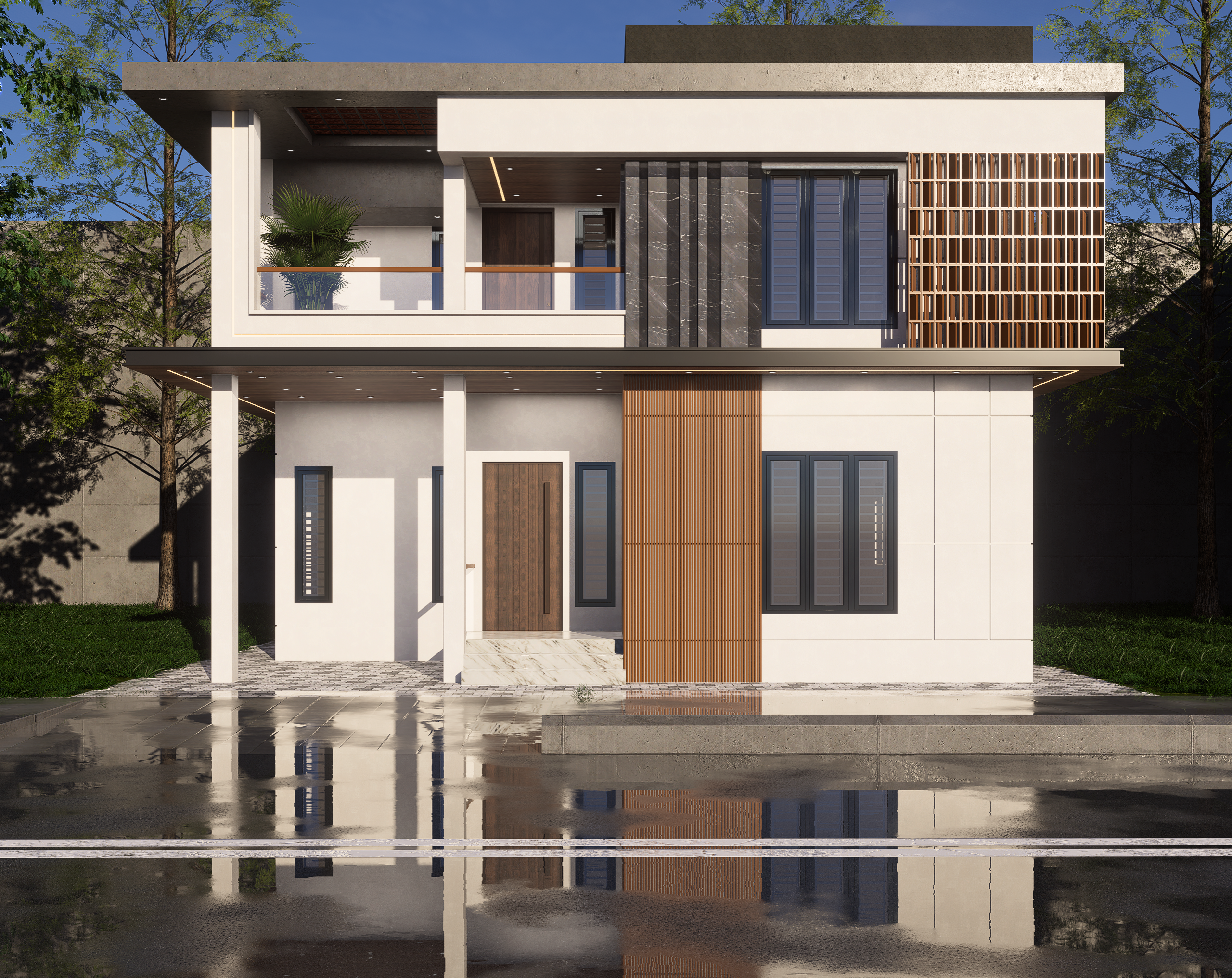 THE CONTEMPORARY LOUVERED VILLA - View 3
