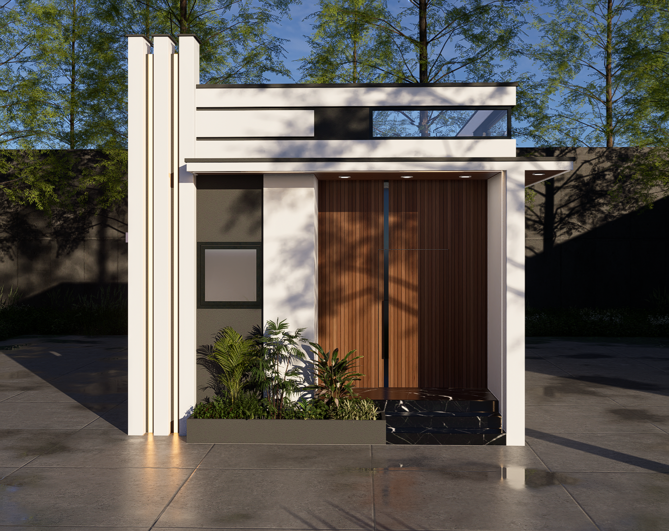 THE MINIMALIST PAVILION - Main View