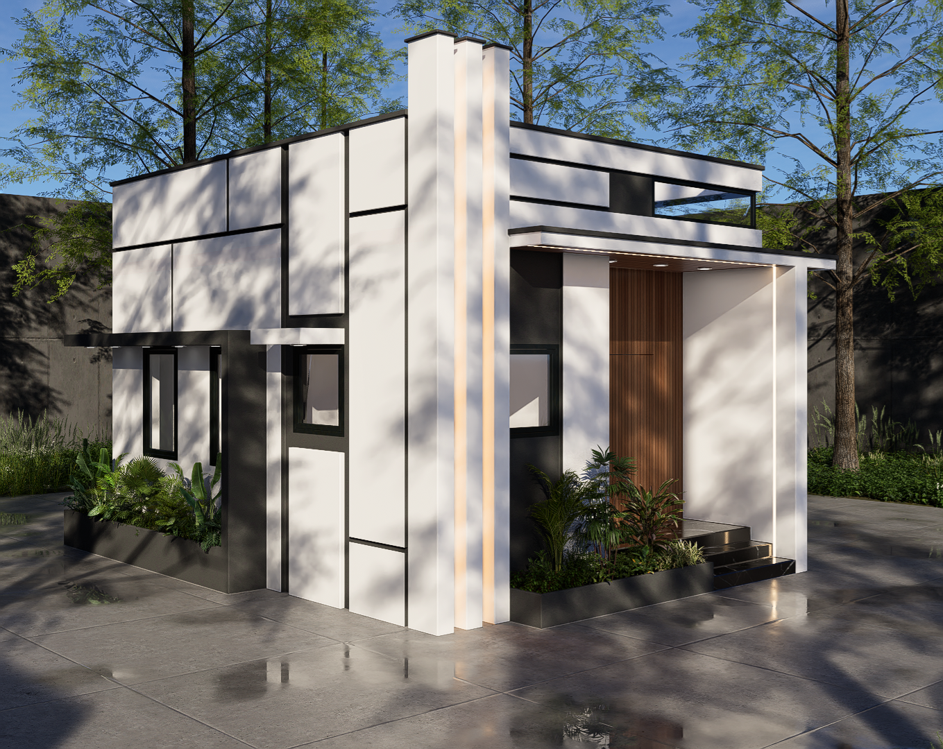THE MINIMALIST PAVILION - Detail View 2