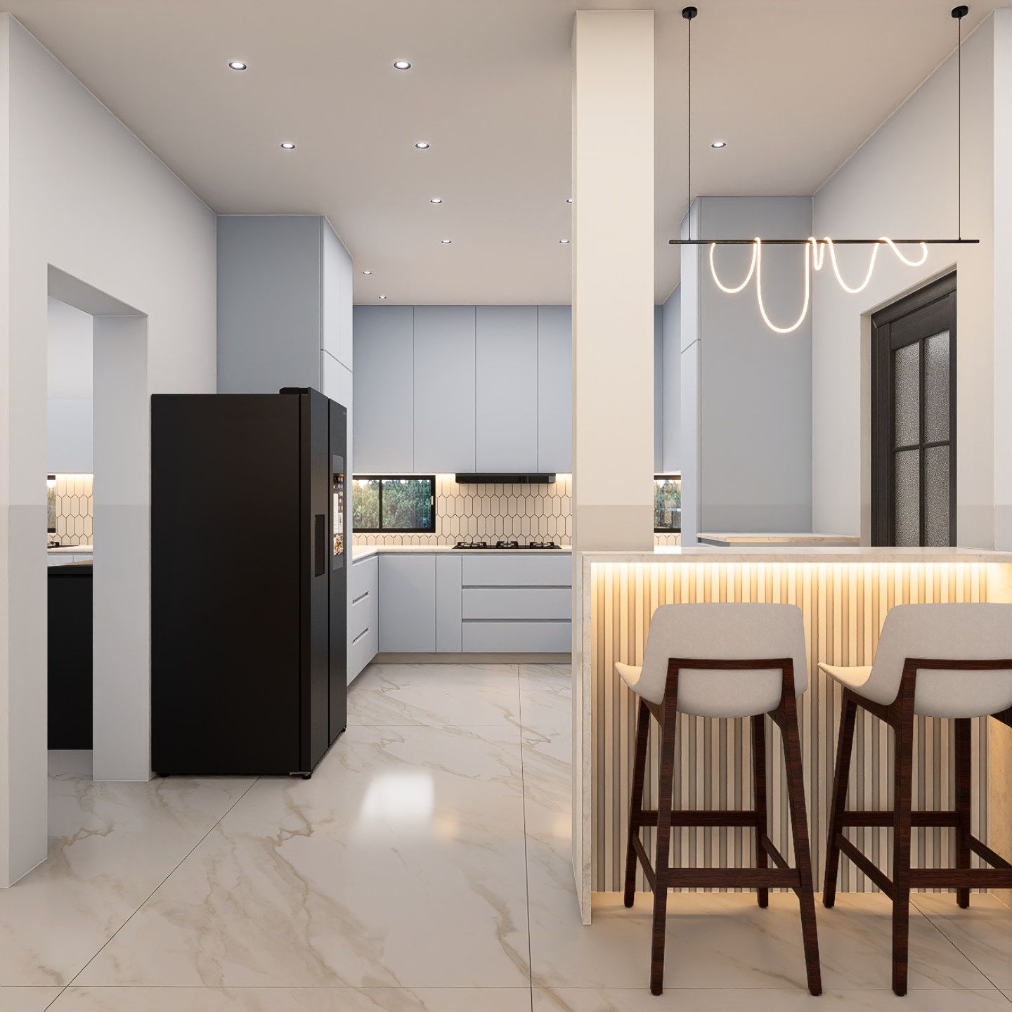 THE CONTEMPORARY GREIGE MANOR - View 7
