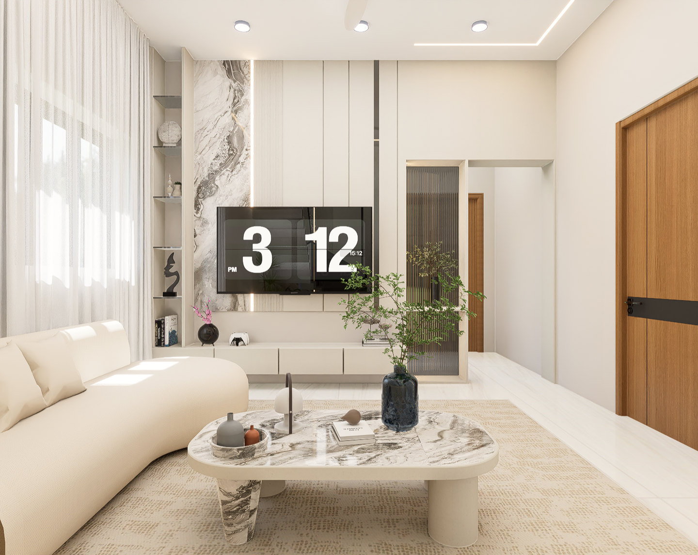 THE MONOCHROME MINIMALIST VILLA - View 1